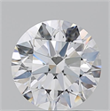 Diamante Natural 1.27 quilates, Redondo , Color E, claridad VVS1 y certificado GIA