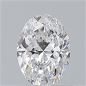 Diamante Natural 0.70 quilates, Ovalado , Color D, claridad VS2 y certificado GIA