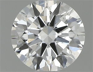 Picture of Natural Diamond 0.45 Carats, Round with Excellent Cut, F Color, SI2 Clarity and Certified by GIA