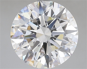 Picture of Lab Grown Diamond 5.04 Carats, Round with Ideal Cut, E Color, VVS1 Clarity and Certified by IGI
