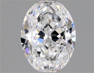 Picture of Natural Diamond 0.52 Carats, Oval with  Cut, D Color, VS2 Clarity and Certified by GIA