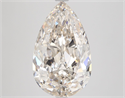 Diamante Natural 4.33 quilates, De pera , Color K, claridad VVS1 y certificado GIA