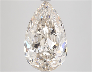 Foto Diamante Natural 4.33 quilates, De pera , Color K, claridad VVS1 y certificado GIA de