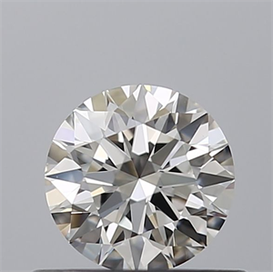 Foto Diamante Natural 0.41 quilates, Redondo , Color G, claridad IF y certificado GIA de