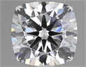 Natural Diamond 1.00 Carats, Cushion with  Cut, D Color, VVS2 Clarity and Certified by GIA