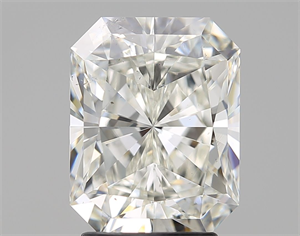 Picture of Natural Diamond 3.01 Carats, Radiant with  Cut, I Color, SI1 Clarity and Certified by GIA