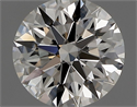 Natural Diamond 0.59 Carats, Round with Excellent Cut, I Color, VVS1 Clarity and Certified by GIA