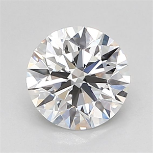 Picture of Lab Grown Diamond 1.03 Carats, Round with Ideal Cut, D Color, VVS2 Clarity and Certified by IGI
