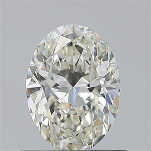 Foto Diamante Natural 0.70 quilates, Ovalado , Color H, claridad VVS2 y certificado IGI de
