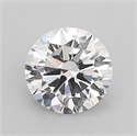 Lab Grown Diamond 1.04 Carats, Round with Excellent Cut, D Color, VVS2 Clarity and Certified by IGI