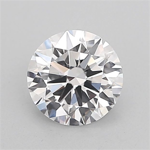 Picture of Lab Grown Diamond 1.04 Carats, Round with Excellent Cut, D Color, VVS2 Clarity and Certified by IGI
