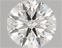 Natural Diamond 1.06 Carats, Round with Excellent Cut, K Color, I1 Clarity and Certified by GIA