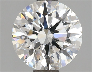 Picture of Lab Grown Diamond 1.55 Carats, Round with Ideal Cut, D Color, VS1 Clarity and Certified by IGI