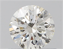Diamante Natural 0.55 quilates, Redondo , Color J, claridad VVS2 y certificado GIA