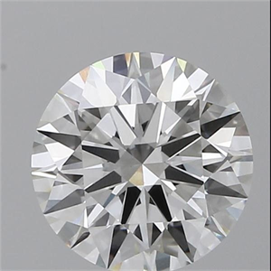 Picture of Lab Grown Diamond 2.54 Carats, Round with Ideal Cut, D Color, VS2 Clarity and Certified by IGI