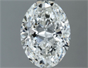 Diamante Natural 1.00 quilates, Ovalado , Color G, claridad VS2 y certificado GIA