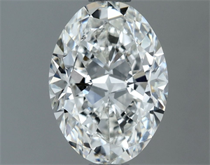 Foto Diamante Natural 1.00 quilates, Ovalado , Color G, claridad VS2 y certificado GIA de