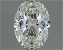 Natural Diamond 1.51 Carats, Oval with  Cut, H Color, VS1 Clarity and Certified by IGI
