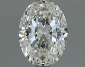 Picture of Natural Diamond 1.51 Carats, Oval with  Cut, H Color, VS1 Clarity and Certified by IGI