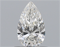 Natural Diamond 0.61 Carats, Pear with  Cut, F Color, VS1 Clarity and Certified by GIA