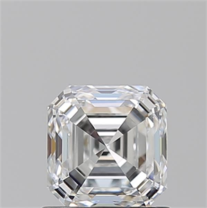 Picture of Natural Diamond 1.01 Carats, Asscher with  Cut, E Color, VS1 Clarity and Certified by GIA