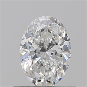 Picture of Natural Diamond 0.50 Carats, Oval with  Cut, E Color, VVS1 Clarity and Certified by GIA