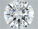 Natural Diamond 5.51 Carats, Round with Excellent Cut, D Color, VS1 Clarity and Certified by GIA