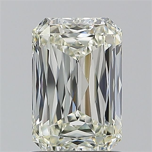 Picture of Natural Diamond 1.31 Carats, Radiant with  Cut, K Color, VS1 Clarity and Certified by GIA
