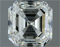 Natural Diamond 1.00 Carats, Asscher with  Cut, I Color, VS1 Clarity and Certified by IGI