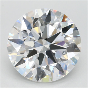 Picture of Lab Grown Diamond 5.04 Carats, Round with Ideal Cut, D Color, VVS1 Clarity and Certified by IGI