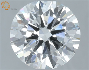 Picture of Lab Grown Diamond 1.19 Carats, Round with Ideal Cut, E Color, VS2 Clarity and Certified by IGI