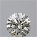 Natural Diamond 0.43 Carats, Round with Excellent Cut, H Color, VVS2 Clarity and Certified by IGI