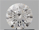 Diamante Natural 0.51 quilates, Redondo , Color E, claridad SI1 y certificado GIA
