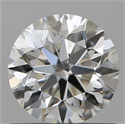 Natural Diamond 0.80 Carats, Round with Excellent Cut, J Color, VS2 Clarity and Certified by GIA