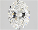 Natural Diamond 1.75 Carats, Oval with  Cut, E Color, VVS1 Clarity and Certified by GIA