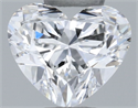 Natural Diamond 0.41 Carats, Heart with  Cut, E Color, VS1 Clarity and Certified by GIA