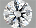 Del inventario de diamantes de laboratorio, 1.51 quilates, Redondo , Color F, claridad VS1 y certificado IGI