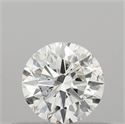 Diamante Natural 0.40 quilates, Redondo , Color G, claridad SI2 y certificado IGI