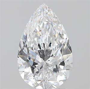 Foto Diamante Natural 2.01 quilates, De pera , Color D, claridad SI2 y certificado GIA de