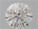 Natural Diamond 0.90 Carats, Round with Excellent Cut, F Color, SI1 Clarity and Certified by GIA