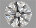 Diamante Natural 1.42 quilates, Redondo , Color H, claridad VS2 y certificado GIA
