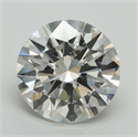 Del inventario de diamantes de laboratorio, 5.02 quilates, Redondo , Color G, claridad VVS2 y certificado IGI