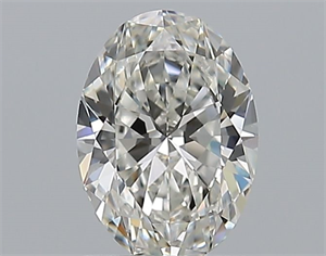 Picture of Natural Diamond 1.01 Carats, Oval with  Cut, G Color, VS1 Clarity and Certified by GIA