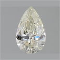 Natural Diamond 1.02 Carats, Pear with  Cut, L Color, SI2 Clarity and Certified by GIA