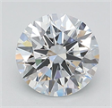 Del inventario de diamantes de laboratorio, 1.14 quilates, Redondo , Color H, claridad VVS2 y certificado IGI