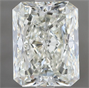 Diamante Natural 2.50 quilates, Radiante , Color J, claridad VVS1 y certificado GIA