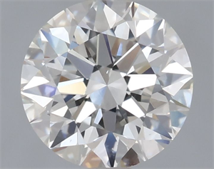 Picture of Natural Diamond 0.75 Carats, Round with Excellent Cut, G Color, SI1 Clarity and Certified by GIA