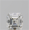 Diamante Natural 1.01 quilates, Asscher , Color I, claridad VVS2 y certificado GIA