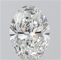 Natural Diamond 1.20 Carats, Oval with  Cut, F Color, VS2 Clarity and Certified by GIA