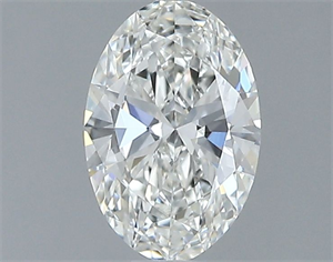 Picture of Natural Diamond 0.50 Carats, Oval with  Cut, H Color, VS1 Clarity and Certified by GIA